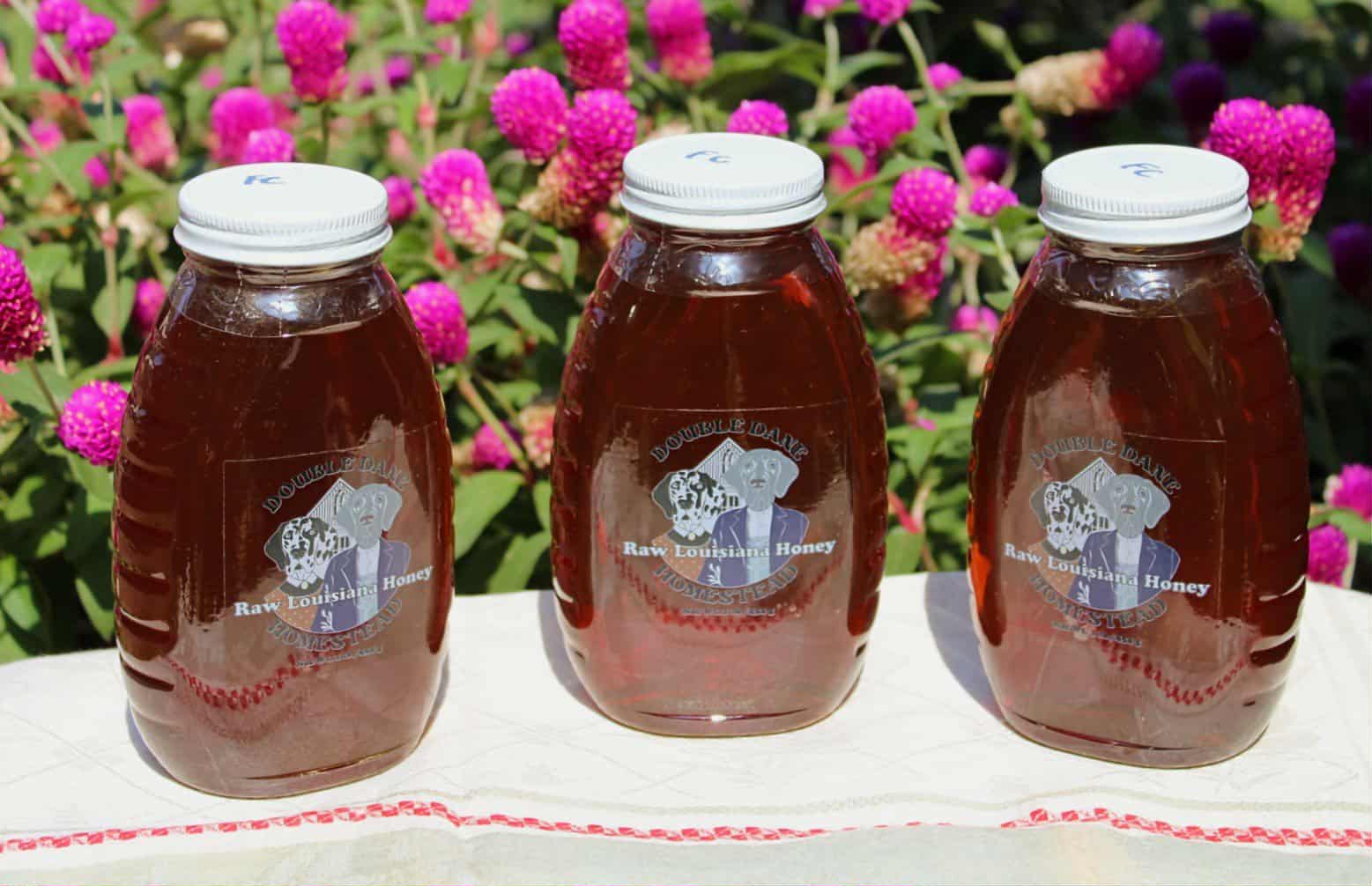 Raw Unfiltered Louisiana Garden Honey